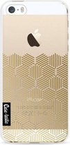 Casetastic Softcover Apple iPhone 5 / 5s / SE - Golden Hexagons