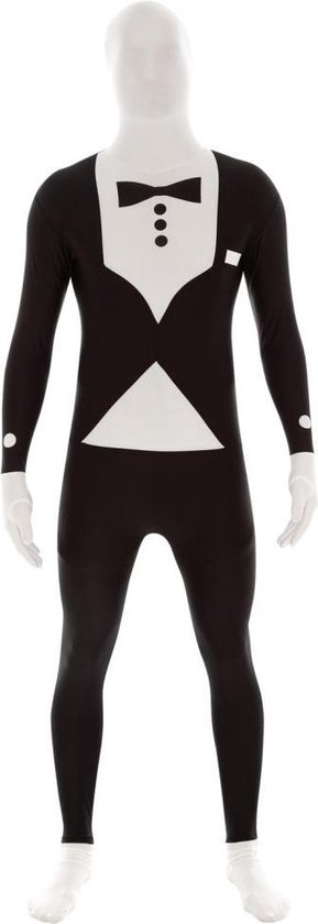 Morphsuits™ Morphsuit Msuits Tuxedo - SecondSkin - Verkleedkleding - 176/184 cm