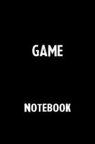 Game Notebook