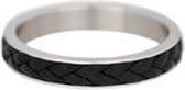 iXXXi Vulring leder zilverkleurig 4mm - maat 18