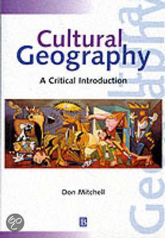 Cultural Geography 9781557868923 Donald Mitchell Boeken