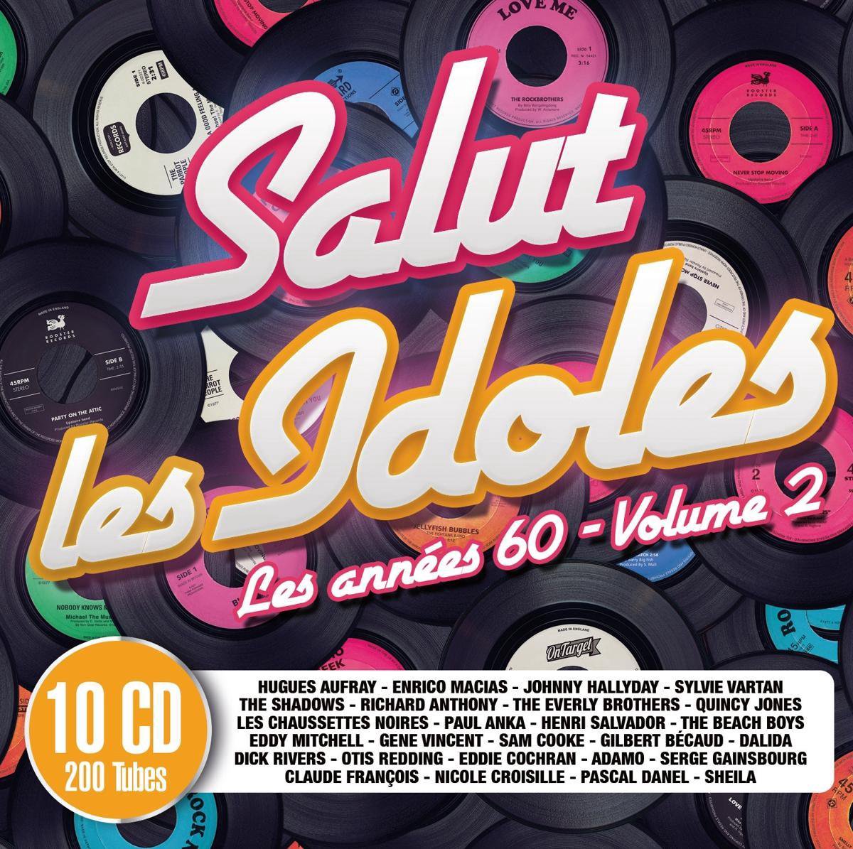 V/A - Salut Les Idoles - 200 Tubes De Annees 60 (CD)