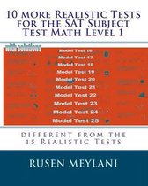 10 More Realistic Tests for the SAT Subject Test Math Level 1