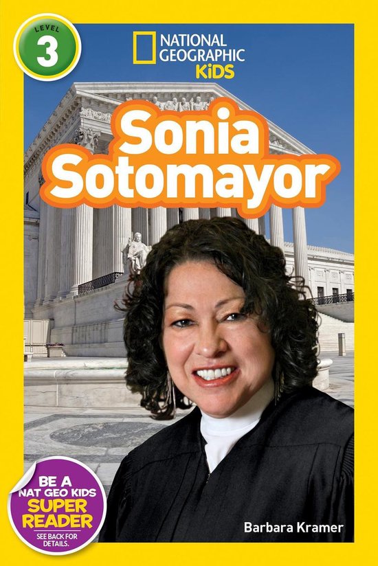 National Geographic Kids Readers 3 - Sonia Sotomayor (Nation ... - cover