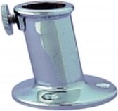 Vlaggenstokhouder verchroomd diameter 25mm