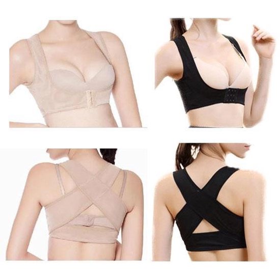 Dames Rugband - maat M - beige