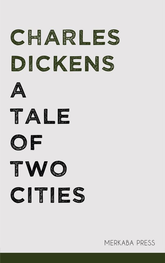 Omslag van A Tale of Two Cities