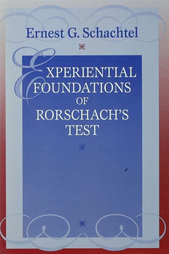 Experiential Foundations of Rorschach's Test - cover