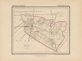 Historische kaart, plattegrond van gemeente Maarn in Utrecht uit 1867 door Kuyper van Kaartcadeau.com