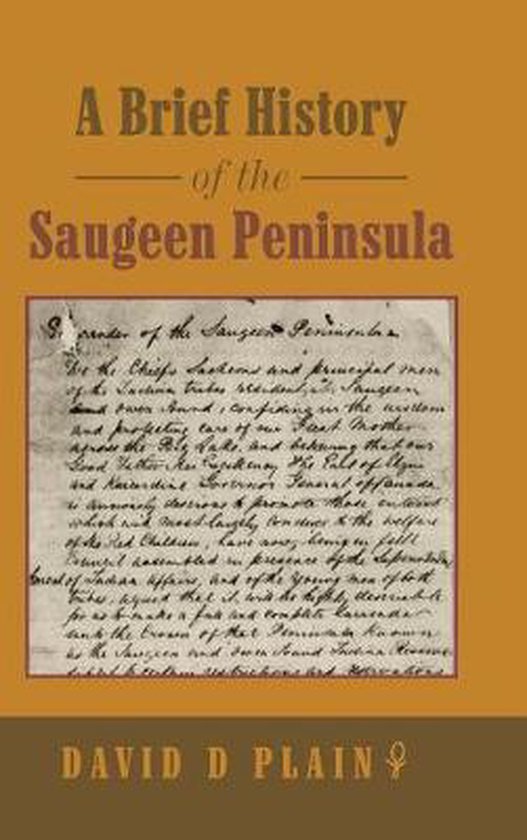 A Brief History of the Saugeen Peninsula - cover