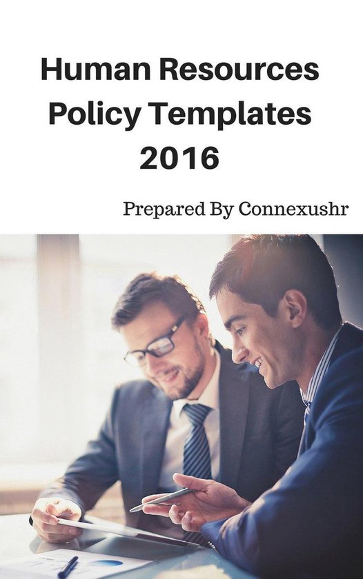 Human Resources Policy Templates - cover