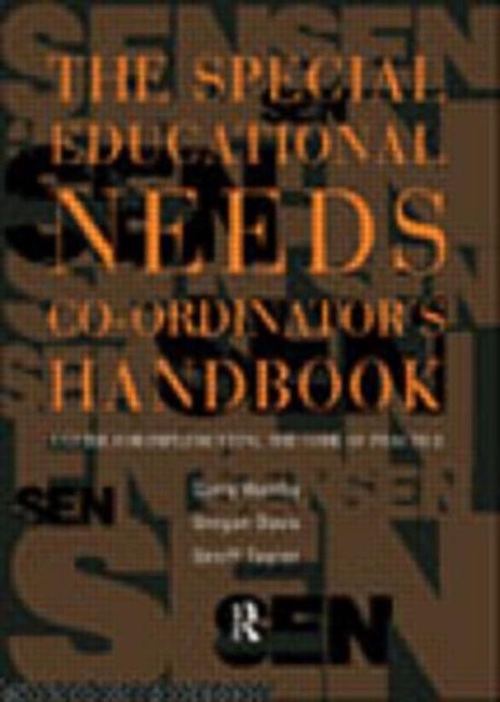 The Special Educational Needs Co-ordinator's Handbook