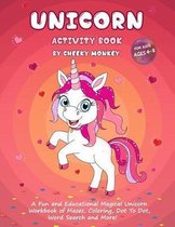 Unicorn Activity Book for Kids Ages 4-8