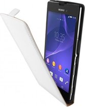 Mobiparts Premium Flip Case Sony Xperia T3 White