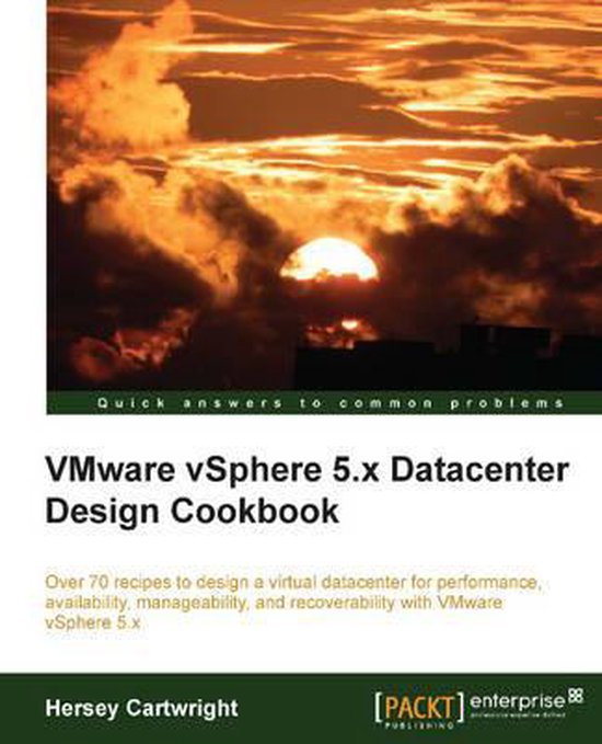 VMware vSphere 5.x Datacenter Design Cookbook - cover