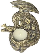 Poly Dragon Candle 2