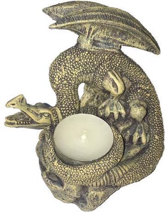 Poly Dragon Candle 2