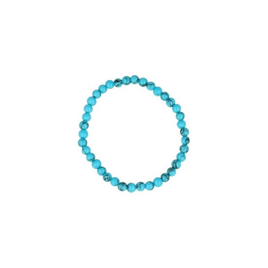 Bracelet Enfant Perles Blauw Perles 4 mm (Coloré)
