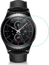 DrPhone PROTEC Series - Samsung Galaxy Watch 42mm  S3 / S4 Glazen Protector - Screenprotector Glas - Op maat Gesneden
