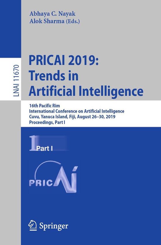 Springer Nature Proceedings Computer Science 1 - PRICAI 2019 ... - cover