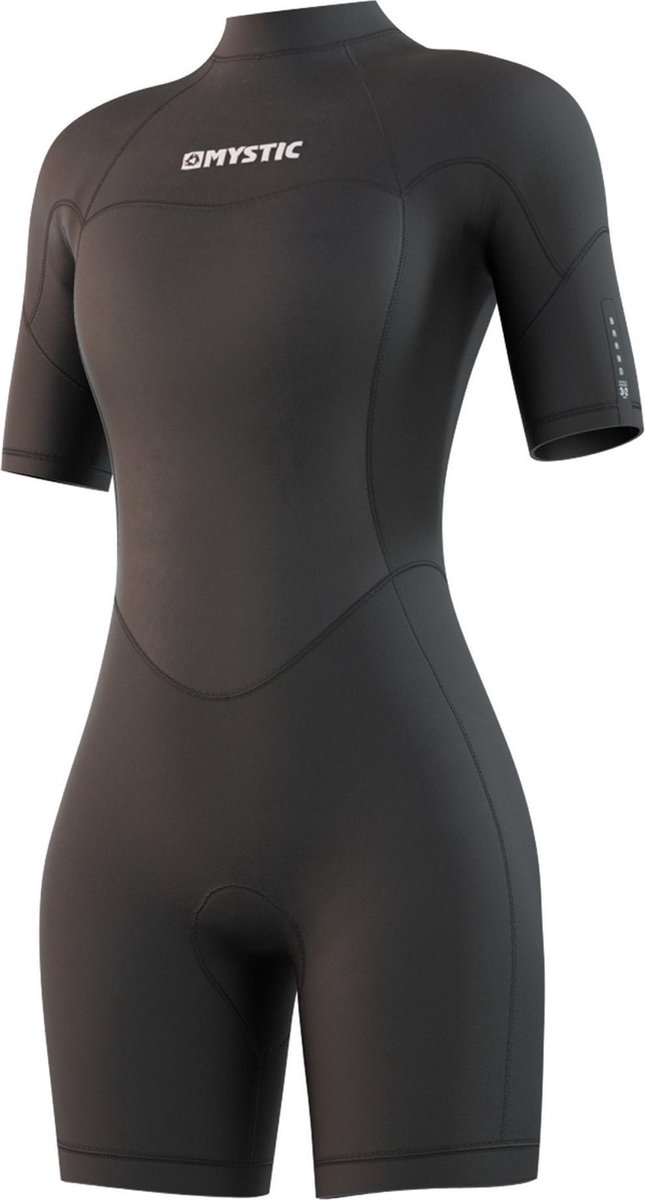 Mystic Brand Shorty 3/2mm Back-Zip Wetsuit Vrouwen - Maat M