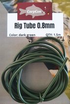 Rig Tube Green - 1.5m - Silicone Rig Tubing - Karper Onderlijn