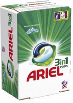 Ariel - All in 1 - Mountain Fresh - 60 Waspods (3x20)