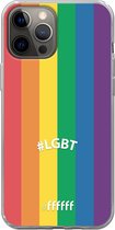 6F hoesje - geschikt voor iPhone 12 Pro Max -  Transparant TPU Case - #LGBT - #LGBT #ffffff