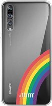6F hoesje - geschikt voor Huawei P20 Pro -  Transparant TPU Case - #LGBT - Rainbow #ffffff