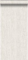 Origin behang houten planken met nerf ivoor wit - 347554 - 53 cm x 10.05 m