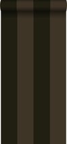 Origin behang strepen zwart - 345422 - 53 cm x 10,05 m
