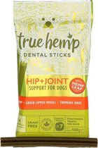 True Hemp -  Dental Sticks - Kauw Sticks voor honden -  Reiniging van het tandvlees en ondersteuning van gewrichten.