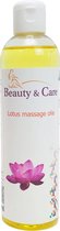 Beauty & Care - Lotus massage olie - 250 ml - afwasbaar
