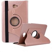 Xssive Tablet Hoes Case Cover voor Samsung Galaxy Tab A 2016 10.1 inch T580 - 360° draaibaar - Rose Goud