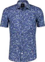 Lerros Korte mouw Overhemd - 2062017 474 VINTAGE BLUE (Maat: XL)