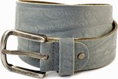 XXL Belts Herenriem 2099 - Lichtblauw - 125 cm