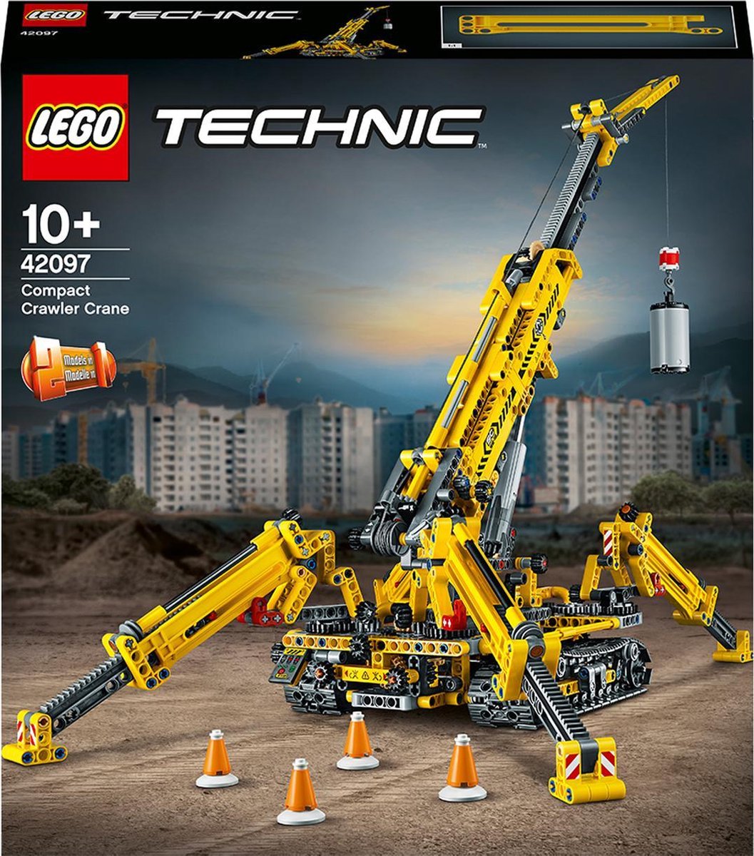 LEGO Technic Compacte Rupsband Kraan - 42097