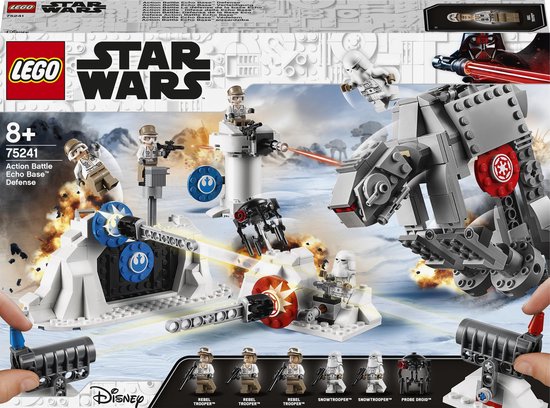 Praten ik heb het gevonden Voorkomen LEGO Star Wars Action Battle Verdediging van Echo Base - 75241 | bol.com
