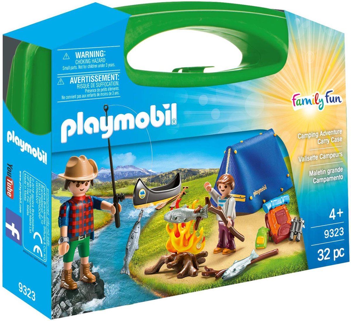 Geboorte geven willekeurig Cadeau Playmobil Family Fun 9323 Camping Adventure | Kruidvat | Kadolijst.nl