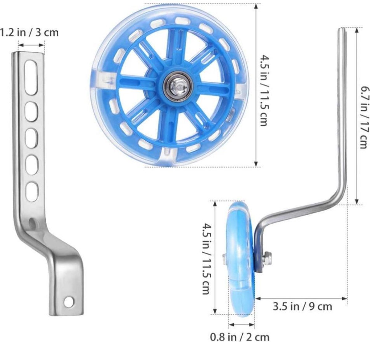 Roues D'Entraînement Pour Vélo Pour Enfants De 12 14 16 18 20 Pouces Vitesse Variable Et Vitesse Unique