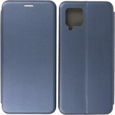 BestCases - Samsung Galaxy A42 5G Hoesje - Samsung Galaxy A42 5G Slim Folio Case - Samsung Galaxy A42 5G Telefoonhoesje - Navy