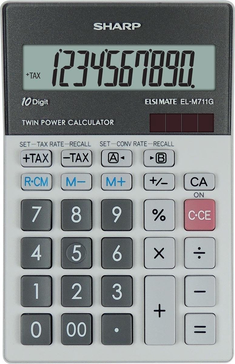 Sharp EL-M711GGY - Bureaurekenmachine
