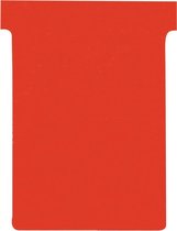 Nobo planbord T-kaarten - maat 3 - rood