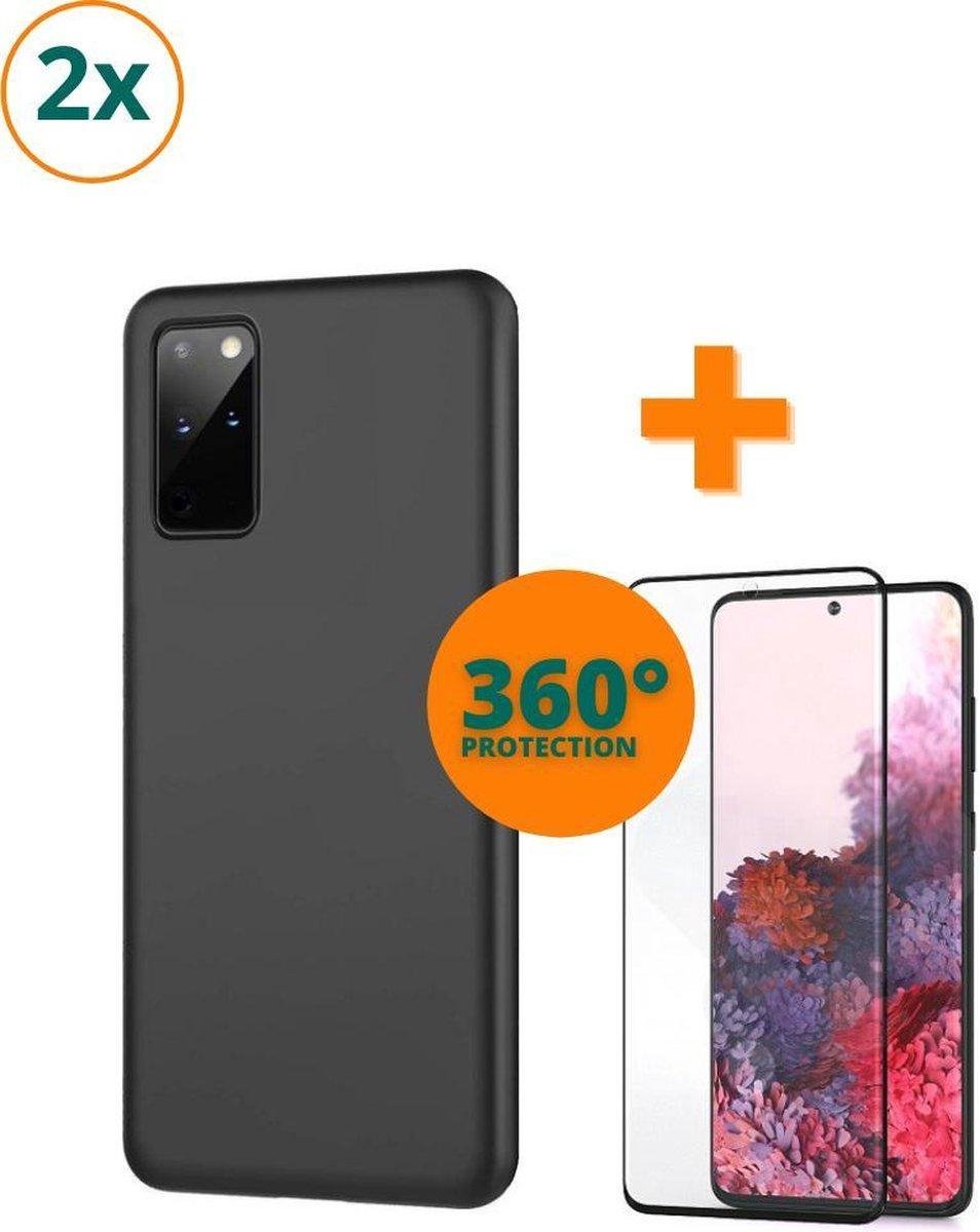 Fooniq Telefoonhoesje - Back Cover - Geschikt Voor Samsung Galaxy S20 Plus - Zwart