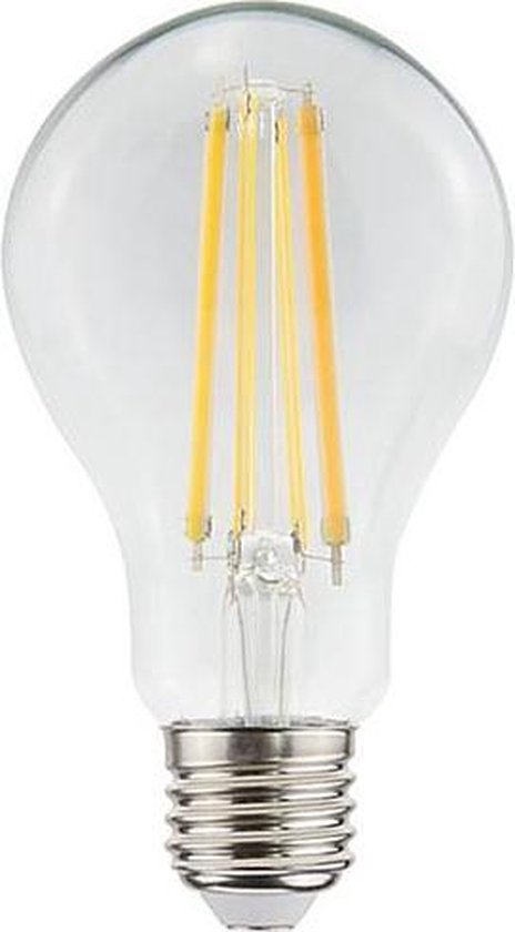 EGB poire LED E27 - 12W - 1550lm - blanc chaud - transparent - dimmable