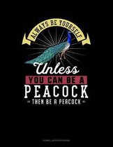 Always Be Yourself Unless You Can Be a Peacock Then Be a Peacock