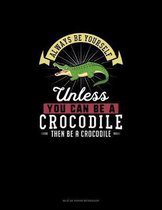 Always Be Yourself Unless You Can Be A Crocodile Then Be A Crocodile
