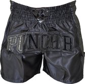 PunchR™ Muay Thai Kickboks Short Zwart M = Jeans Maat 32