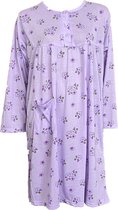 Pyjama Gebloemd Dames - Paars - L