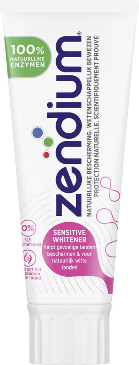 Zendium Tandpasta Sensitive Whitener 75 ml